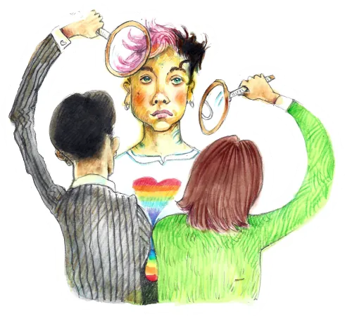 Experiences of discrimination illustration