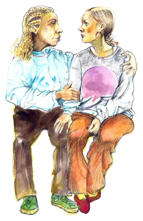 Importance of sharing stories illustration